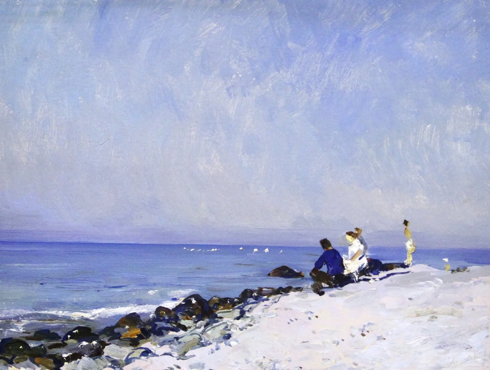 Подлясский Юрий Станиславович, «Декабрь в Хосте», картон, масло, 40,3 × 50,4 см