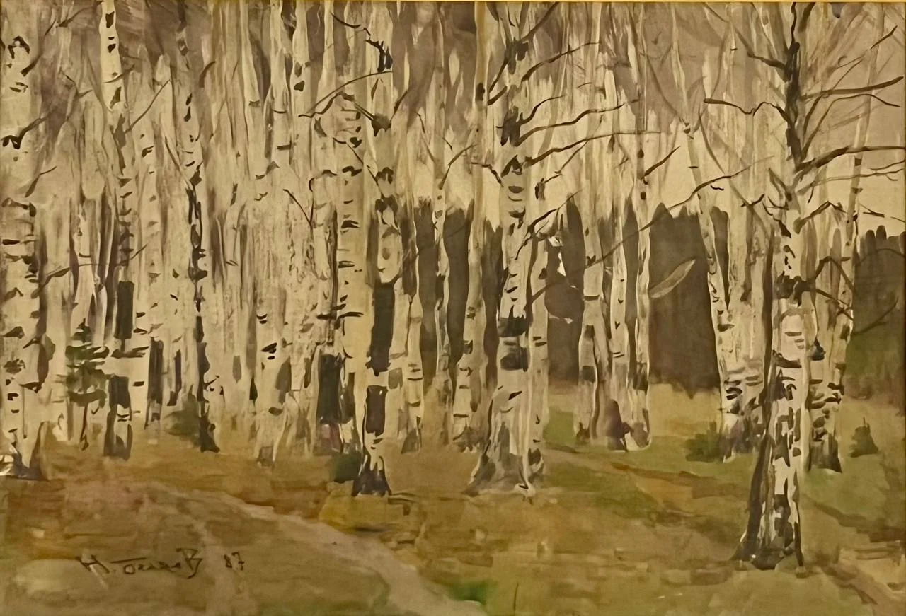 Берёзовая роща — Беляев Николай Яковлевич