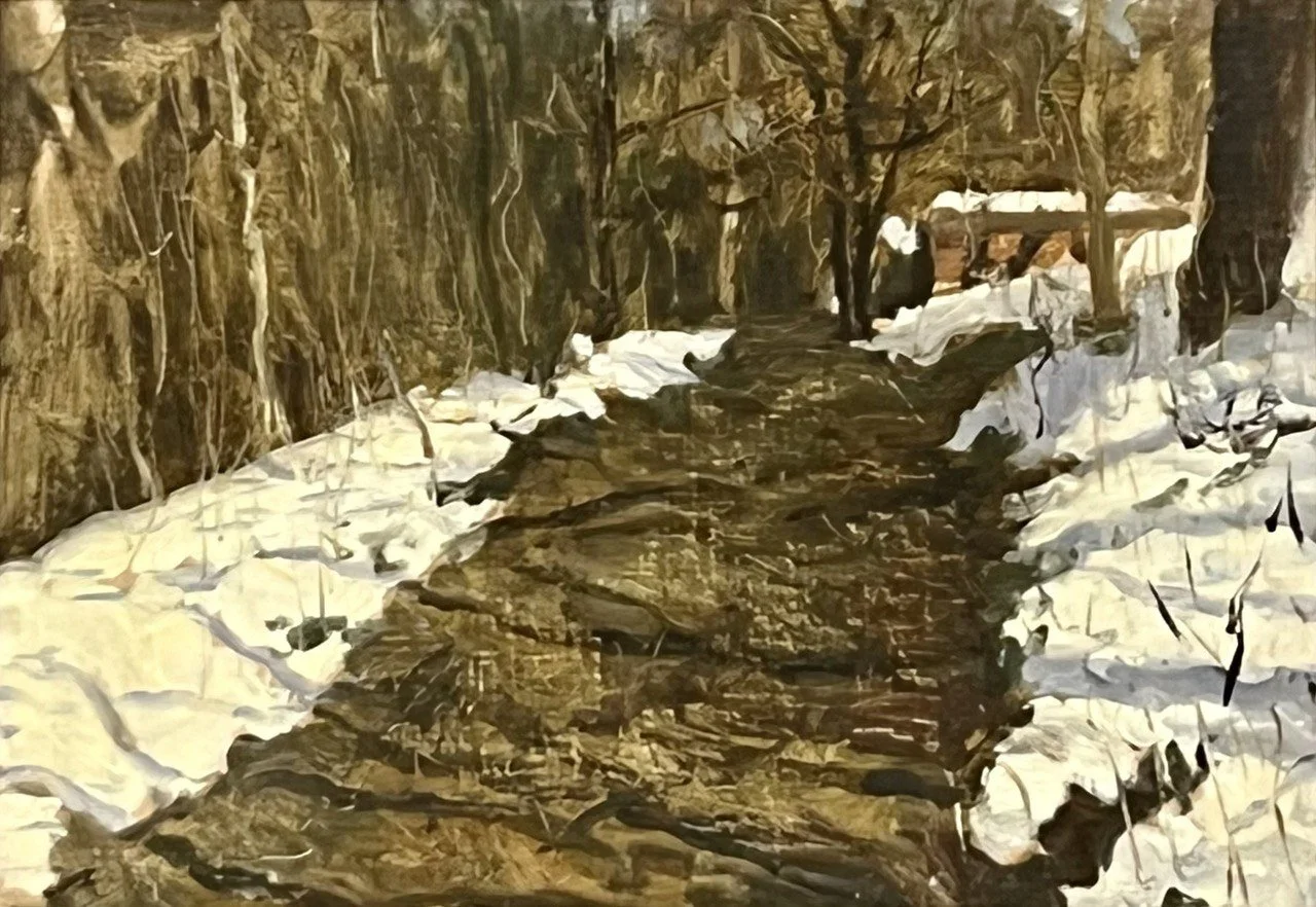 Куприянов Михаил Васильевич, «Весна», картон, масло, 35 × 50 см