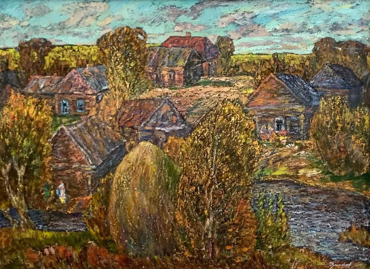 Измайлов Орджоникидзе Георгиевич, «Осень», холст, масло, 74 × 105 см