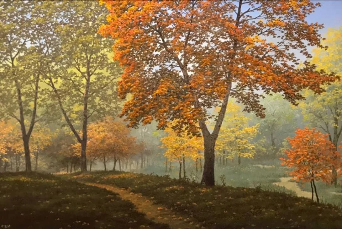 Тарасов Виталий Иванович, «Осень», холст, масло, 60 × 90 см