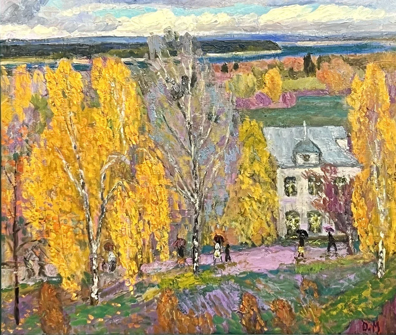 Михайлов Олег Николаевич, «Осень», холст, масло, 60 × 70 см