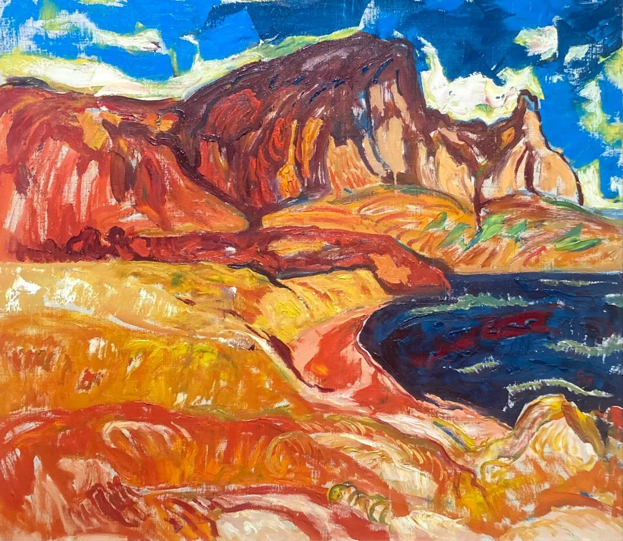 Толочко Виктор Иванович, «Гора Кошка», холст, масло, 70 × 80 см