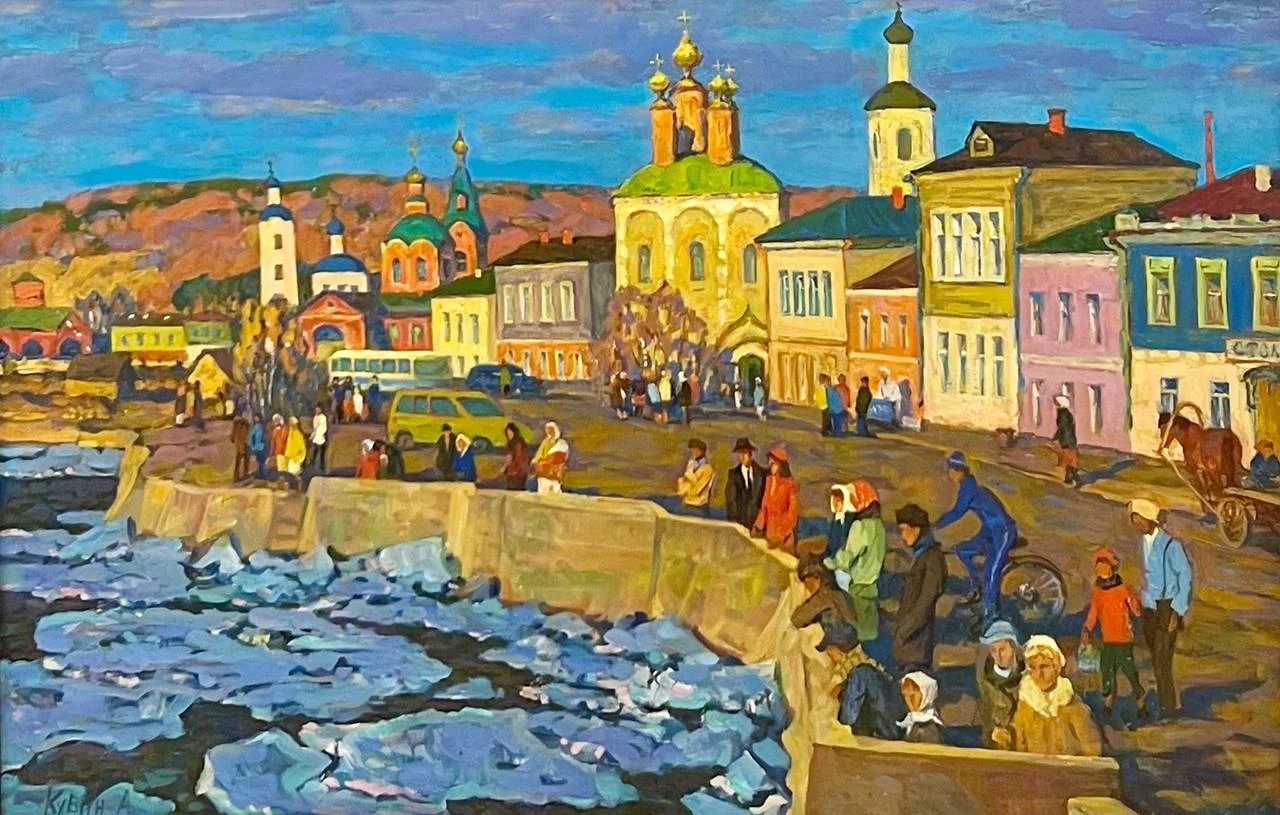 Весна в Великом Устюге — Кувин Анатолий Иванович