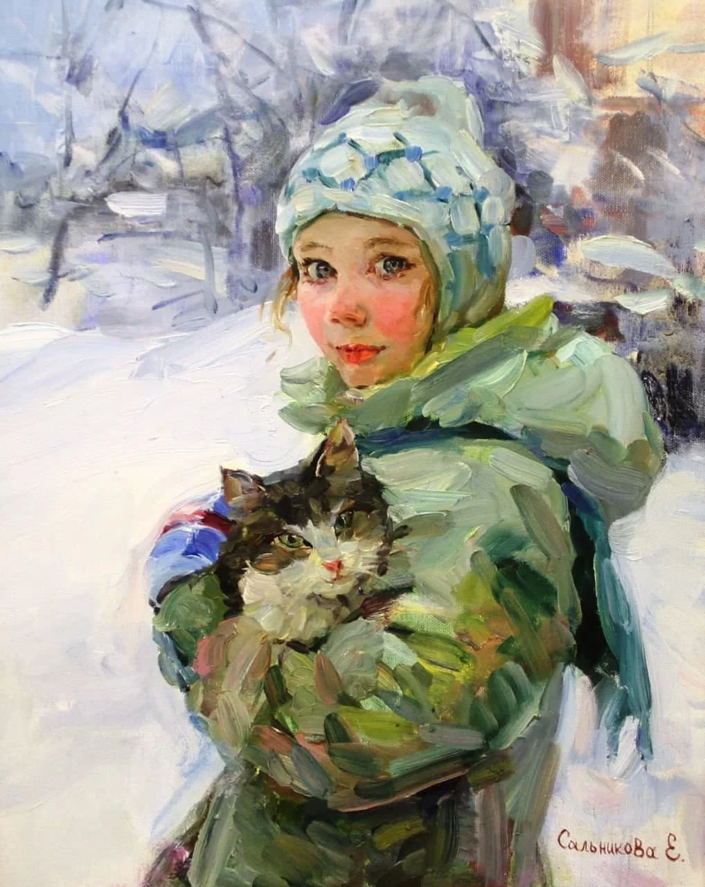Кошка — Сальникова Елена Анатольевна