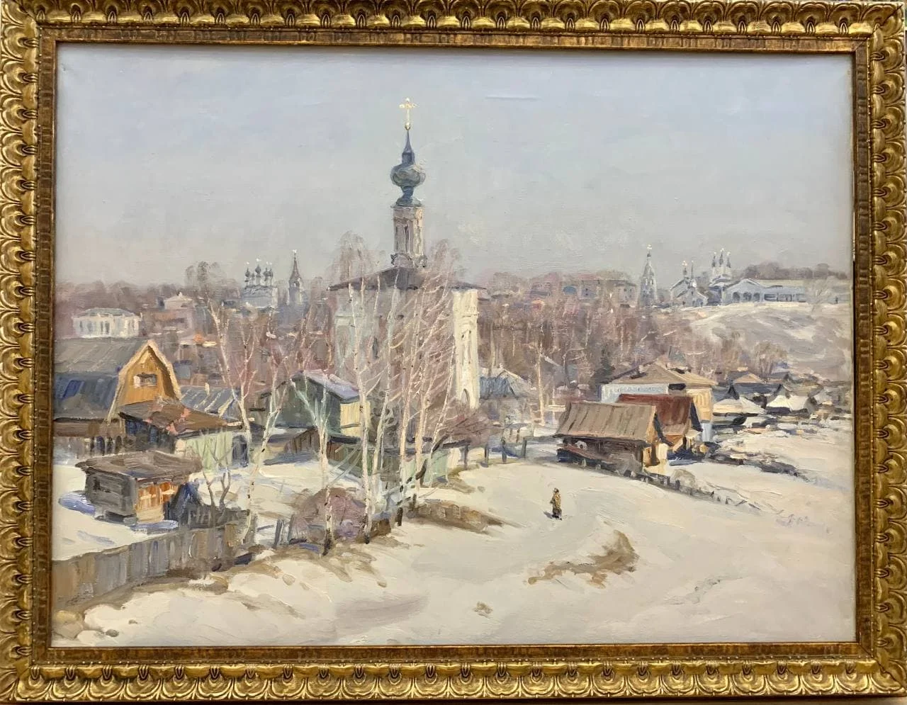Демидов Александр Алексеевич, «Весна в Суздале», холст, масло, 60 × 80 см — фото 2