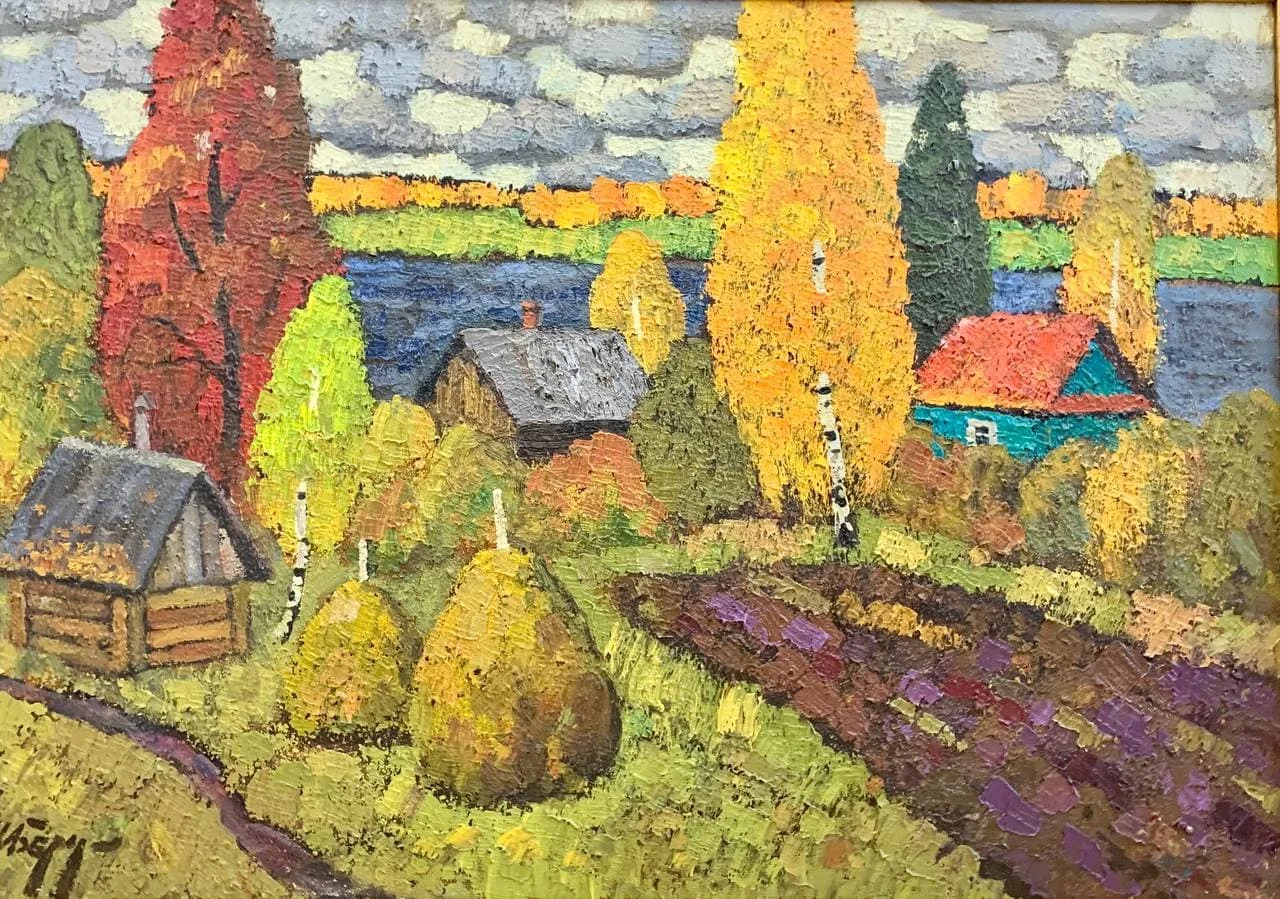 Осень на даче — Бердышев Игорь Загриевич